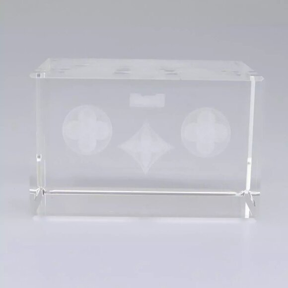 LOUIS VUITTON Paper weight Clear LV Auth 114607S - Picture 4 of 16
